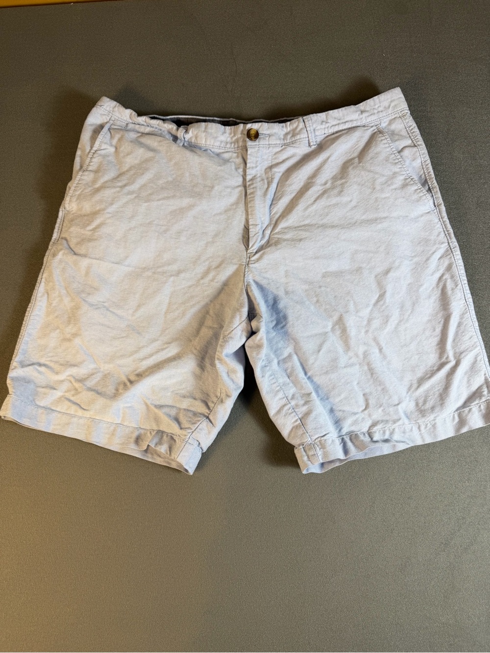 Merona Light Gray Men's Flat Front Shorts